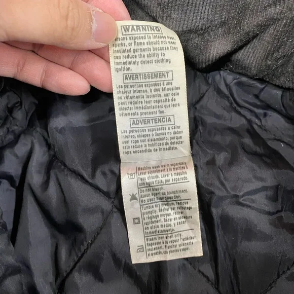 Carhartt J22 Duck Jacket Brown Hooded Workwear Distressed Mens XL - Picture 7 of 11